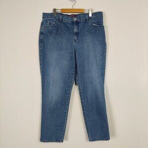 Vintage Gloria Vanderbilt Womens Amanda Jeans Size 18 Cotton Denim